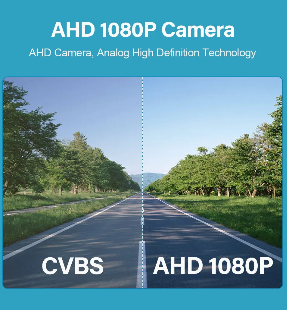HaiSunny 170 ° 1080P HD AHD Zurück Rückansicht Kamera Für VW Transporter T5 T30 Caddy Passat B5 Touran Jetta GOLF PLUS Rückfahr auto – Detail 5