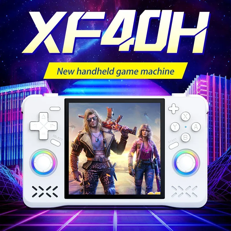 

XF40H Retro Handheld Game Console 128G 4 Inch IPS Screen Games Console 2025 New PSP Portable Arcade Pocket Video Console