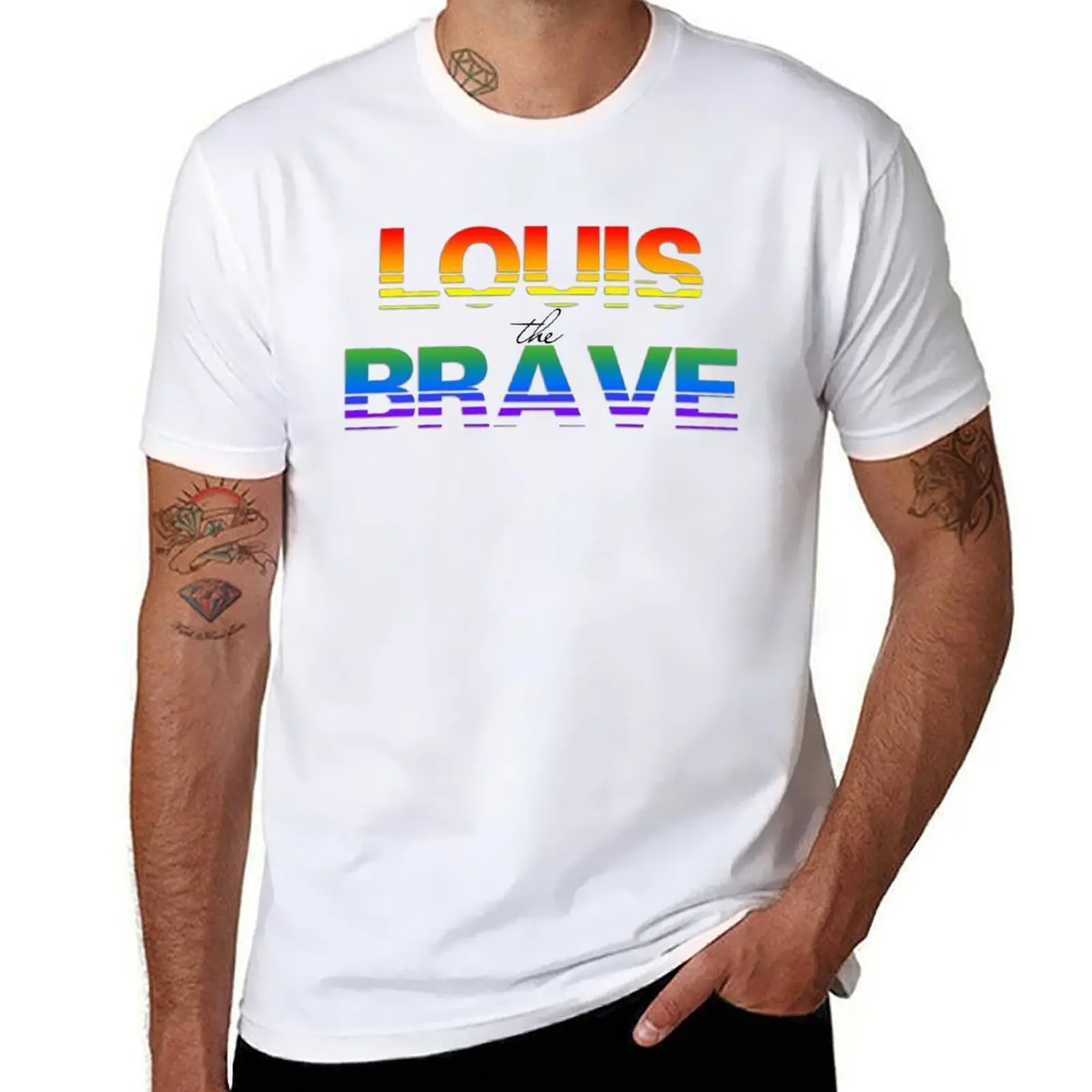 

Louis the Brave T-Shirt man t shirt cotton high quality man tshirt T-Shirt