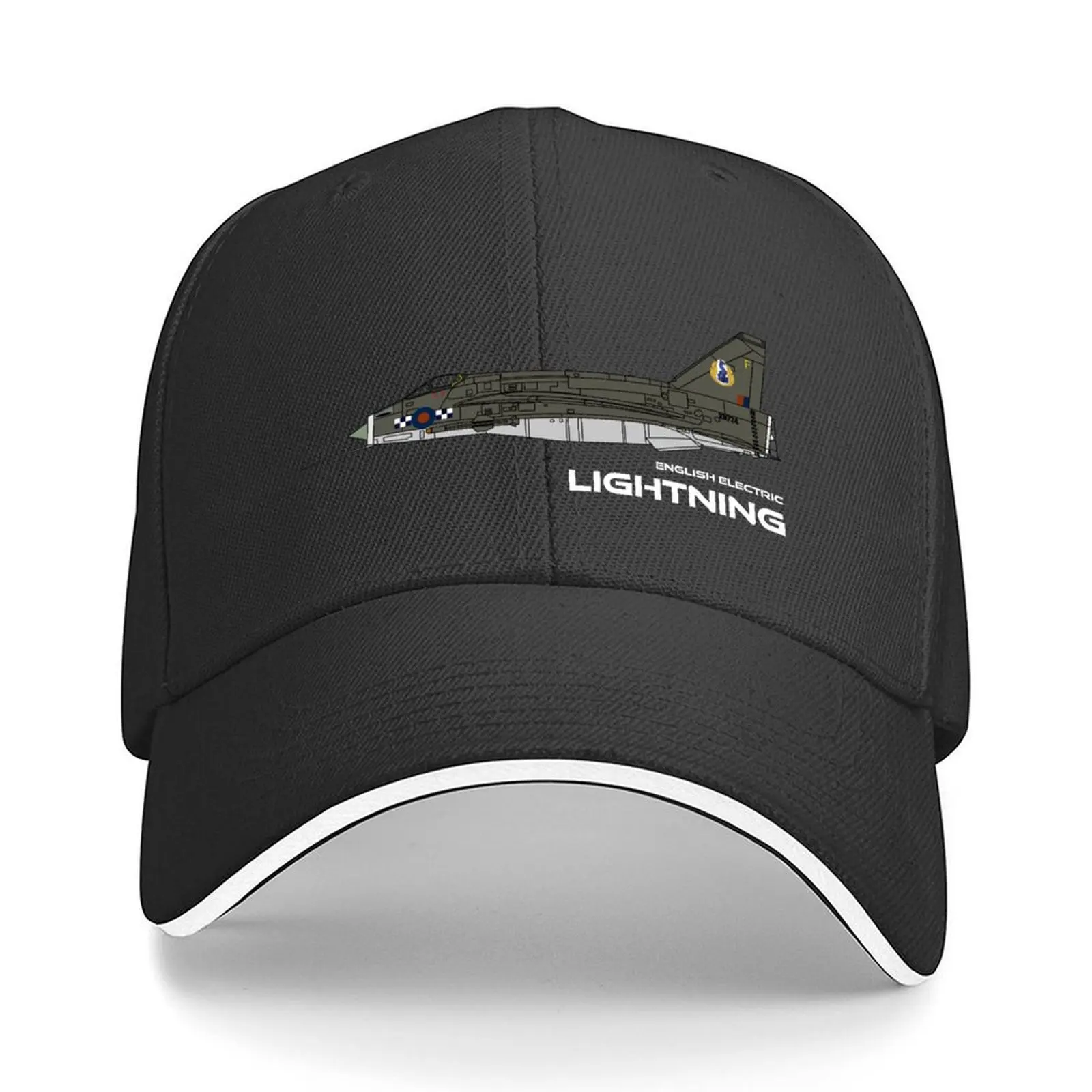 

English Electric Lightning (19 Sqd RAF) Baseball Cap Anime Hat Luxury Cap hats for men luxury woman cap Men's Luxury Women's