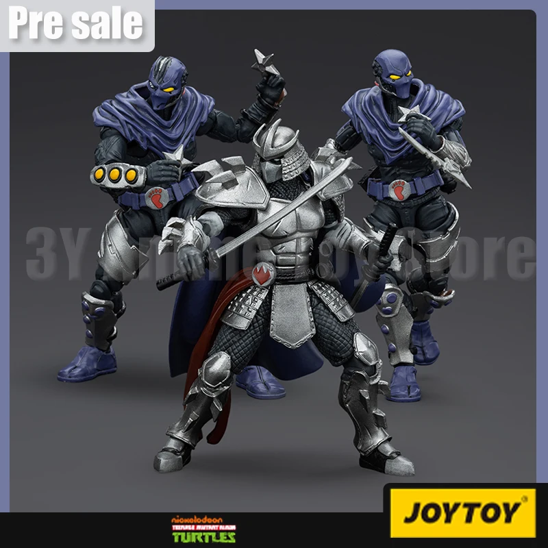 JOYTOY Teenage Mutant Ninja Turtles Action Figure TMNT-Shredder Figures Foot Clan Model Doll Collection Desk Decor Toy Xmas Gift