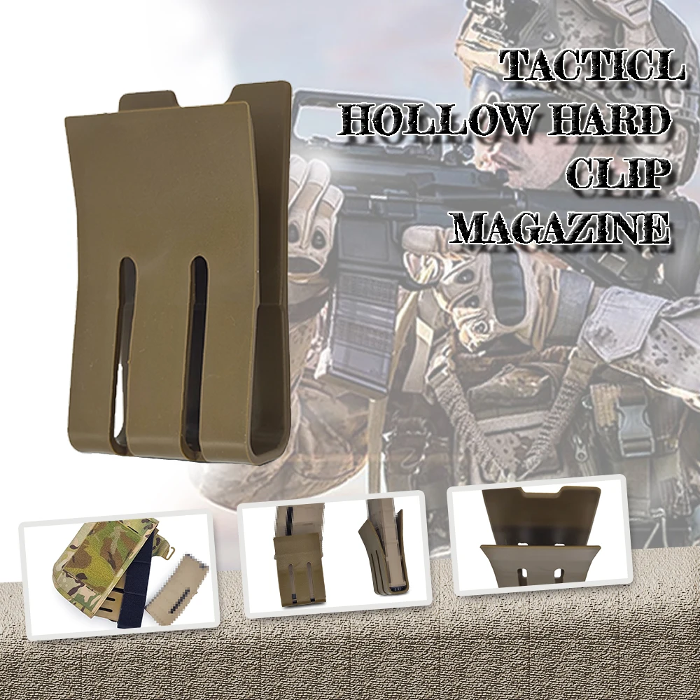 

Tactical Built-in ABS Hollow Hard Clip Magazine Pouch Hunting Tactical An 556 Mag Azine Holder For Airsoft Gun Accessories