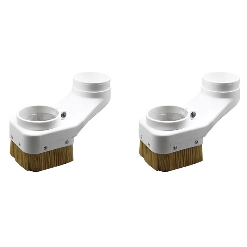 PERFECT MODERN 2Pcs 100Mm Engraving Machine Spindle Brush Dustproof Brush Vacuum Cleaner Dustcollector CNC Router Engraving Mill