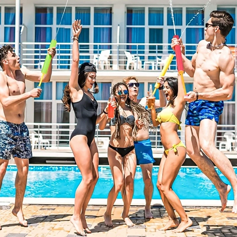 1 pezzo estate piscina giocattoli pistole ad acqua Blaster per bambini sparatutto pistola ad acqua in schiuma portatile per bambini