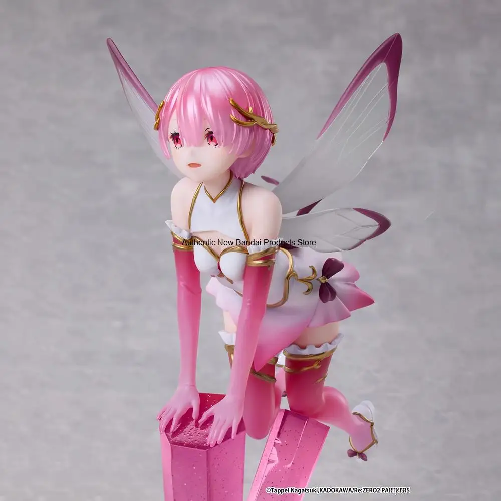 In Stock Original ElCOCO Emilia Ram Rem Jewel Princess Re:Life in A Different World From Zero 1/7 Genuine Anime Figure Model Toy view 3