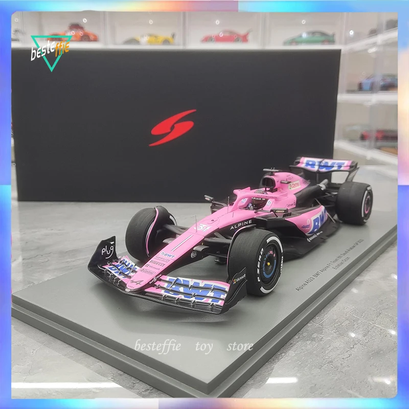 Spark car model 2023 Alpine period station BWT fleet A523 31 f1 car 1:18 f1 race simulation car model boy collection toys gift