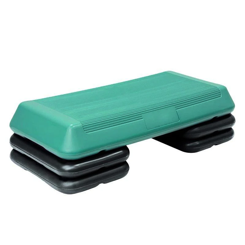 Plataformas de step ajustables de ABS para gimnasio, tamaño conveniente, elevadores de escaleras para ejercicios en circuito y entrenamientos en casa.