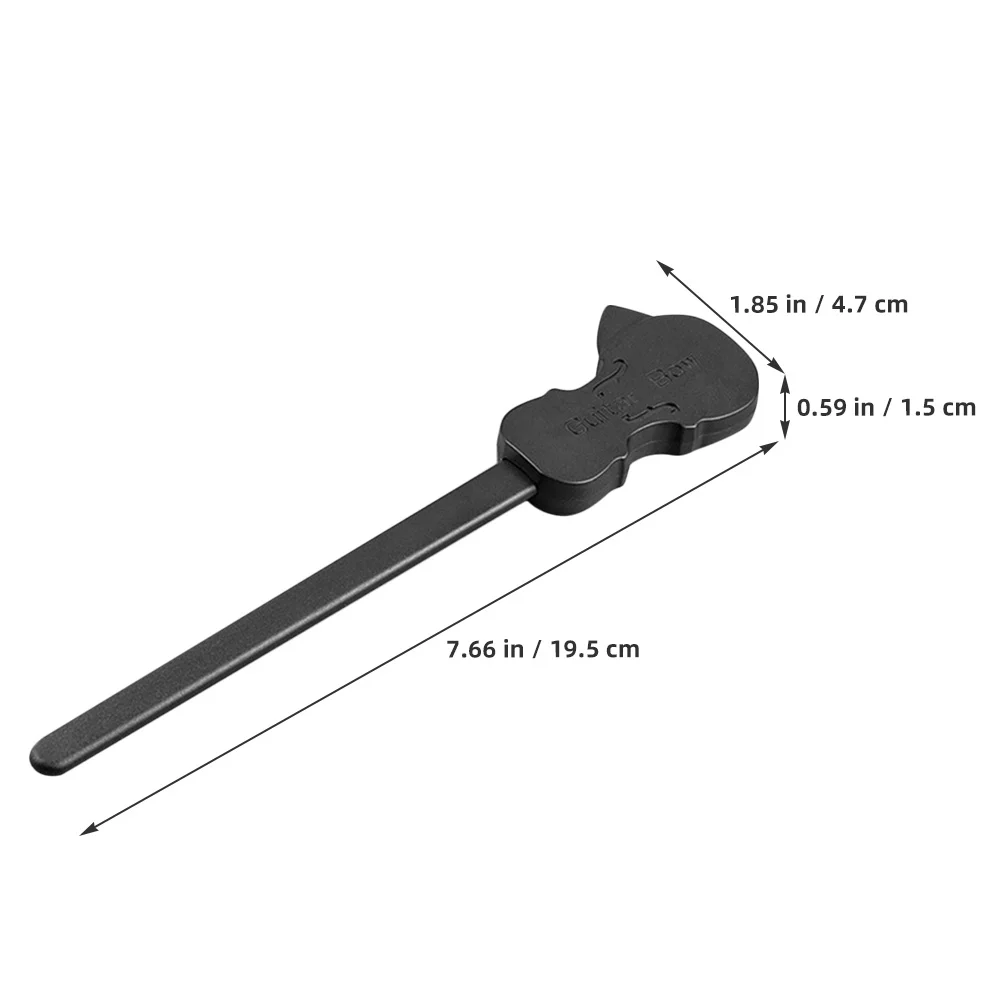 

Acoustic Guitar Bow Replacement Bow Folk Guitar Lightweight Pc Material Smooth Playing Replacement Accessory Tool