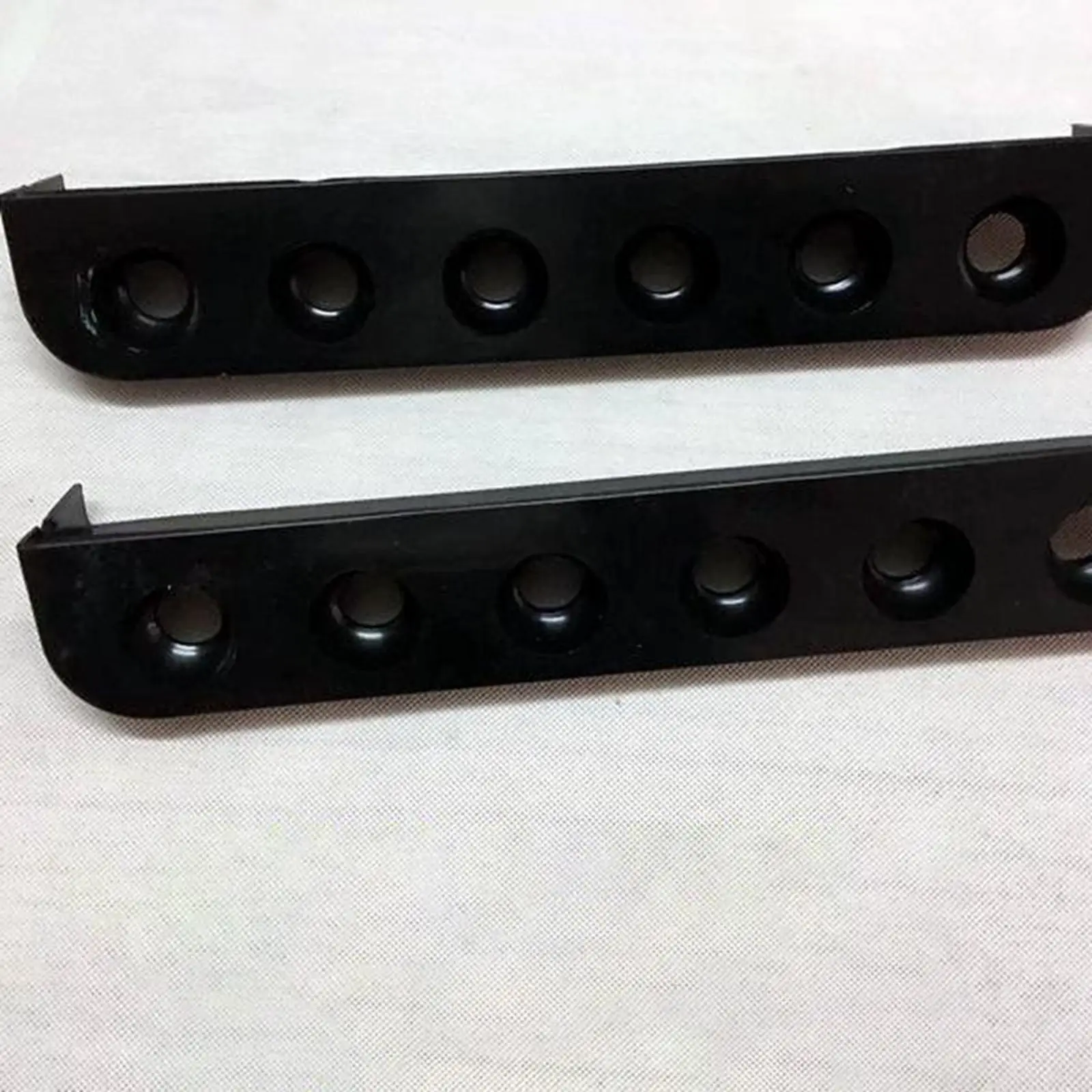 Pool Table Cues Rack Wall Mount Plastic 35cm 6 Hole Billiard Sticks Holder for Home Bar Play
