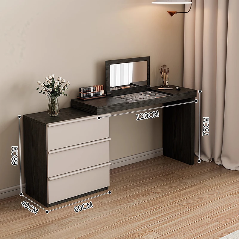 

Creative Dressing Table Space Saving Minimalist Modern Makeup Vanities Aesthetic Schminktisch Mit Spiegel Bedroom Furniture