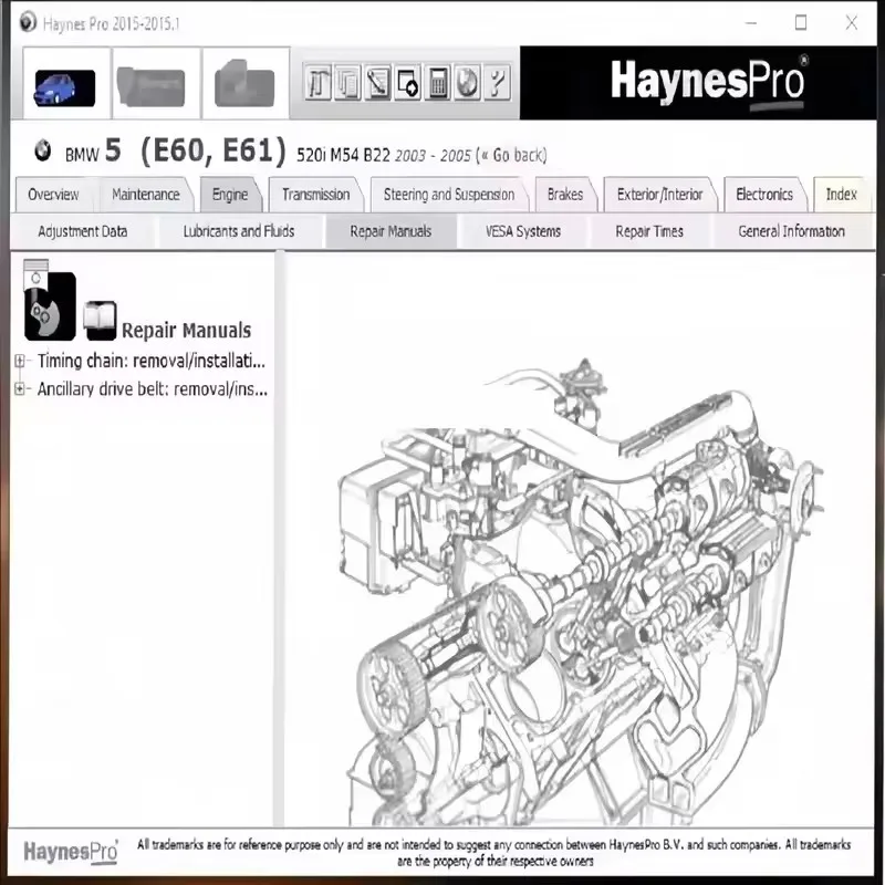 2025 Latest Auto.Data 3.45 HAYNES PRO 2015 Auto Repair Software Multi-Language Workshop Data Parts Catalog Vivid 2018.1 Edition