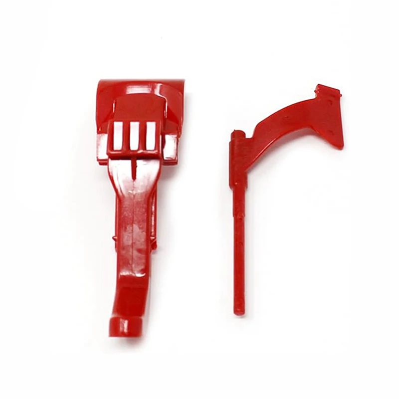 Botón de liberación de recipiente ciclónico, Clip rojo y hebilla de pestillo para Dyson DC41 DC43 DC55 DC65, piezas de limpiador al vacío, accesorios