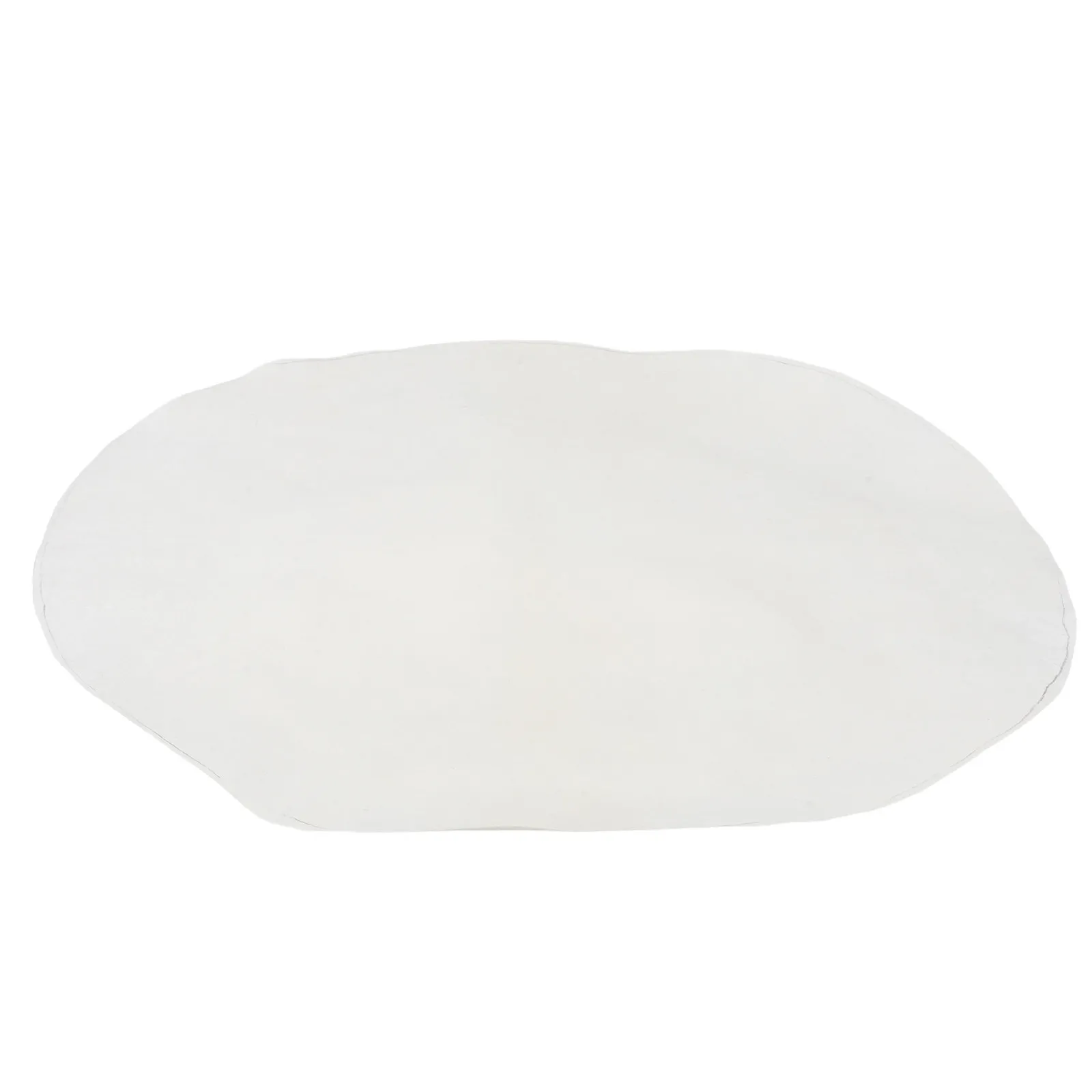 Pele de Cabra para Substituição de Cabeça de Tambor Africano de 59,5cm para Djembe, Tambores de Percussão, Redonda e Plana, Tom Natural, Riqueza de Resonação, Uso Externo