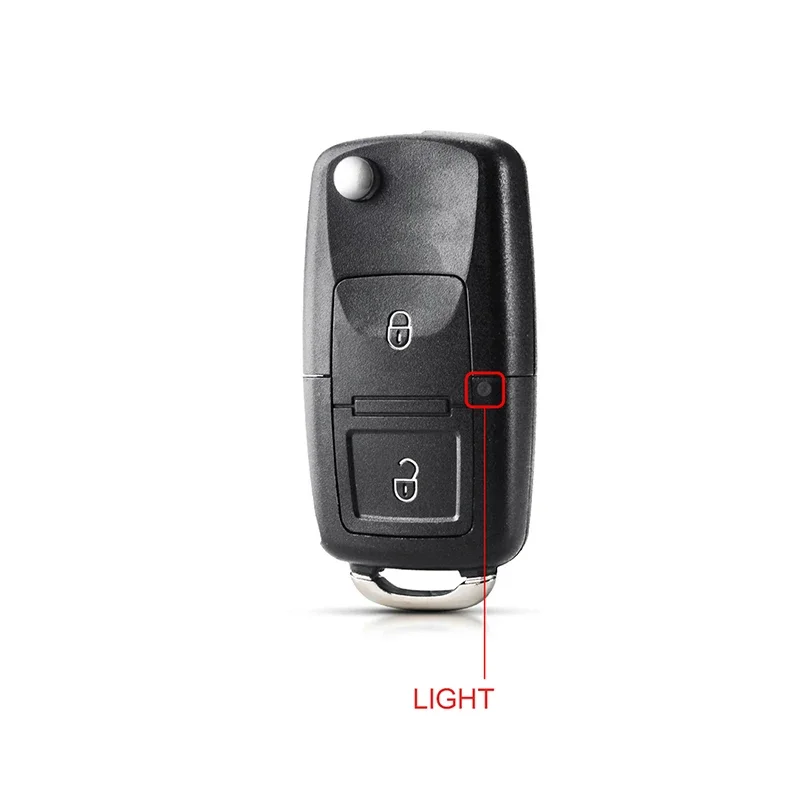 2/3/4 Bottons Folding Car Remote Key Shell Case Fob for VW Passat Polo Golf Bora Ibiza Leon Octavia Fabia Beetle Skoda Seat B5