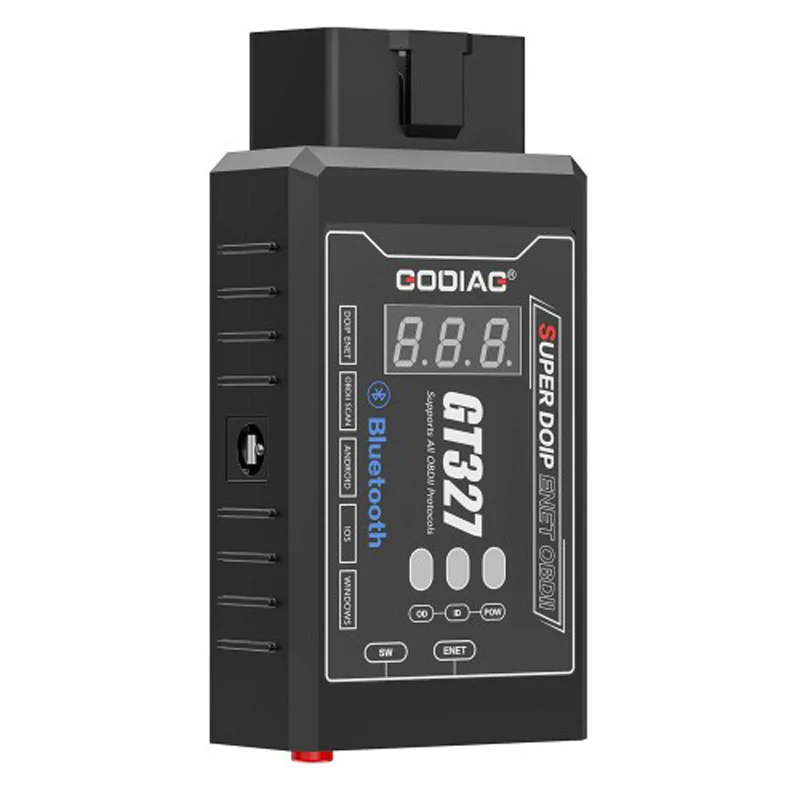 Сканер GODIAG GT327 DOIP ENET ELM327 v1.5 elm 327 Bluetooth 4,0 OBDII obd2 с индикатором напряжения для iOS/Android/Windows
