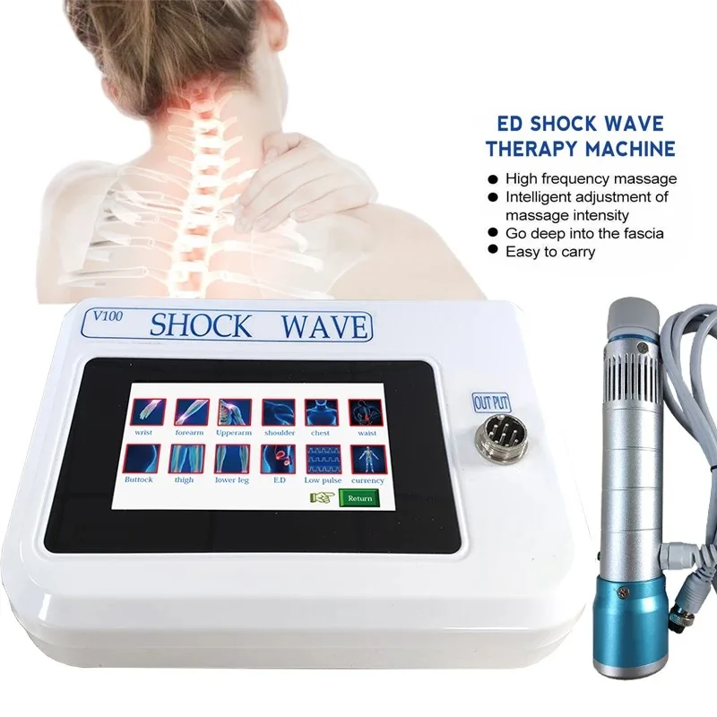 New Shock Wave Massager Electromagnetic Lattice Pain Extracorporeal Joint Muscle Pain Massage