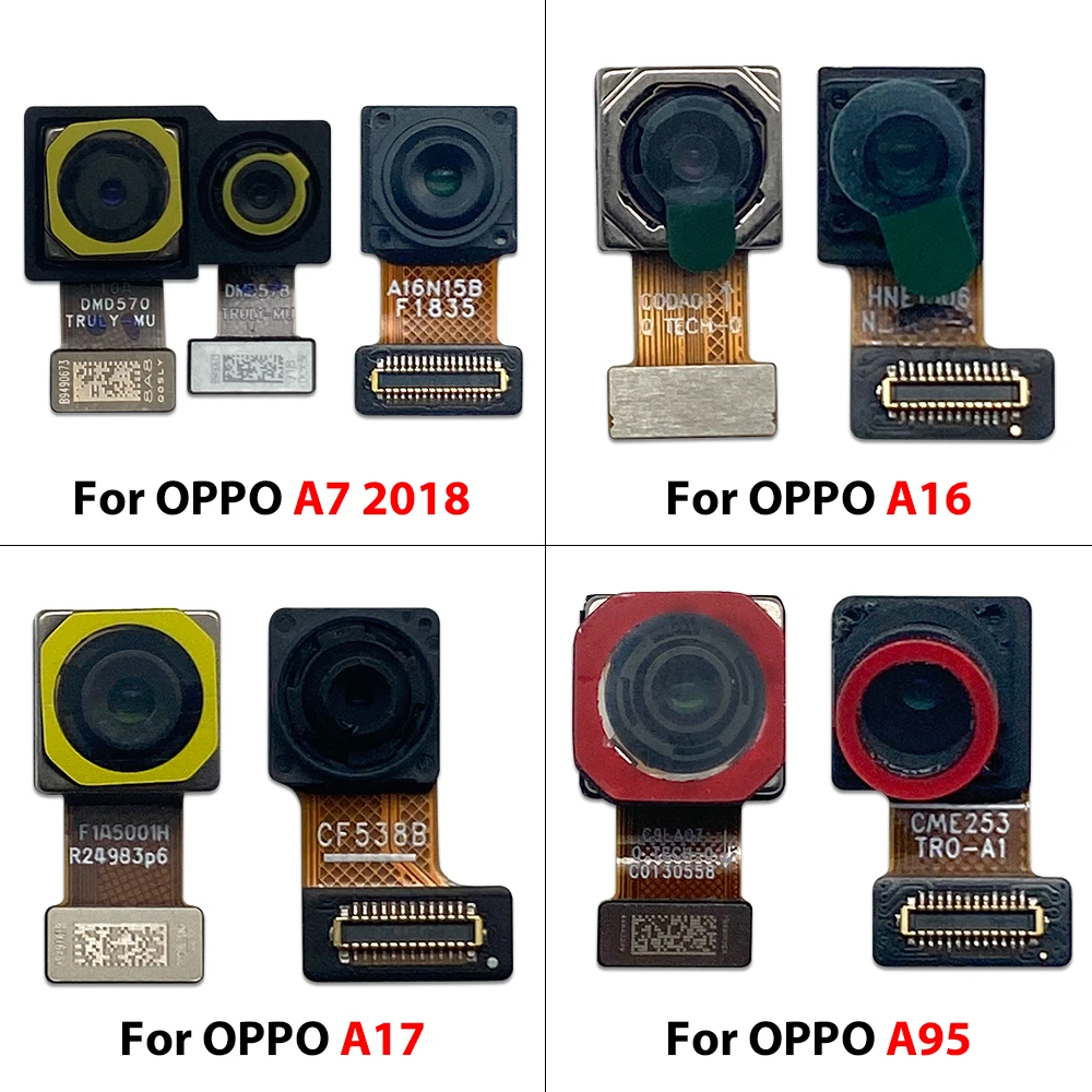 الكاميرا الأمامية فليكس الجبهة الخلفية وحدة الكاميرا الخلفية الكابلات المرنة ل ممن لهم A12 A15 A16 A17 A53 A57 A92 A95 4G 5G #4