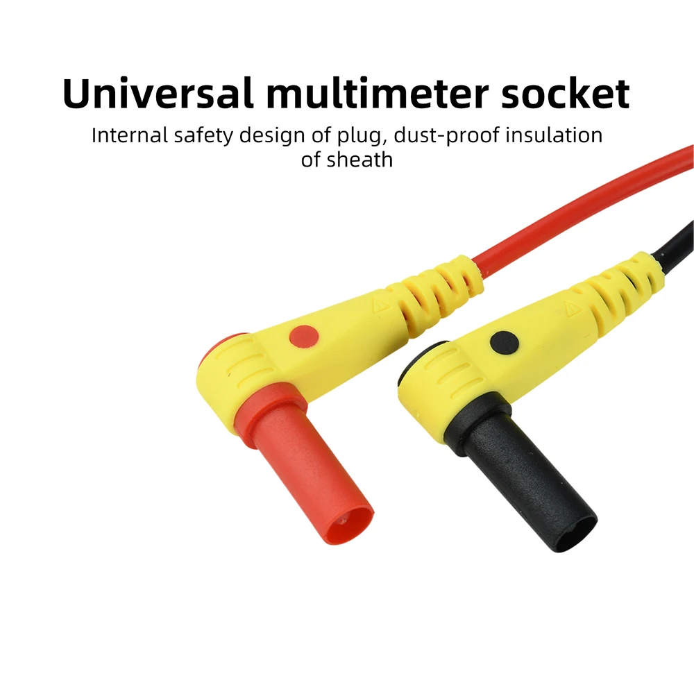Silikon-Multimeter-Messleitungen, universelle Nadelspitze, Multimeter-Testleitungen, Messdraht, Kabel für Elektrikerwerkzeuge. – Detail 6
