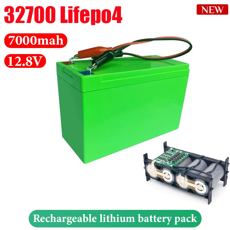 Original 32700 12.8V battery pack 7000mAh 4S1P Lifepo4 suitable for electric boats and uninterruptible power supply with BMS