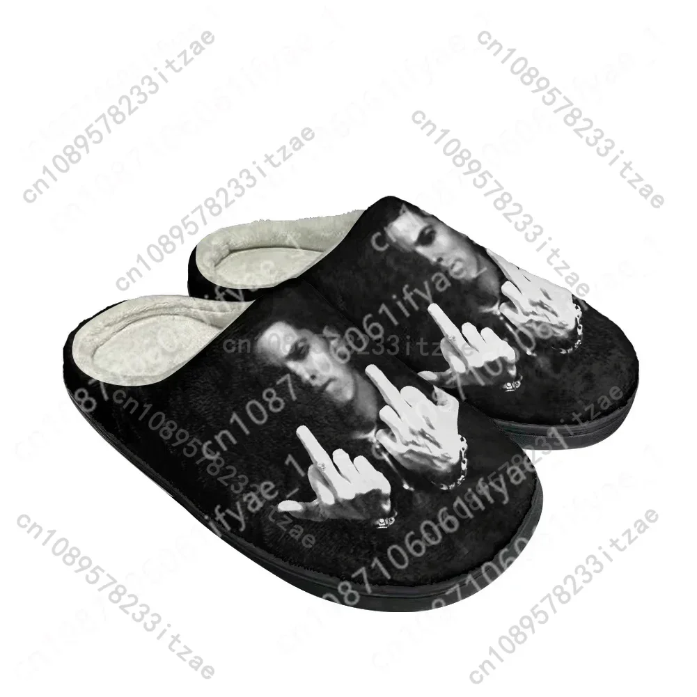

Hot Cool Eminem Fashion Cotton Custom Slippers Mens Womens Teenager Plush Casual Keep Warm Shoes Thermal Comfortable Slipper