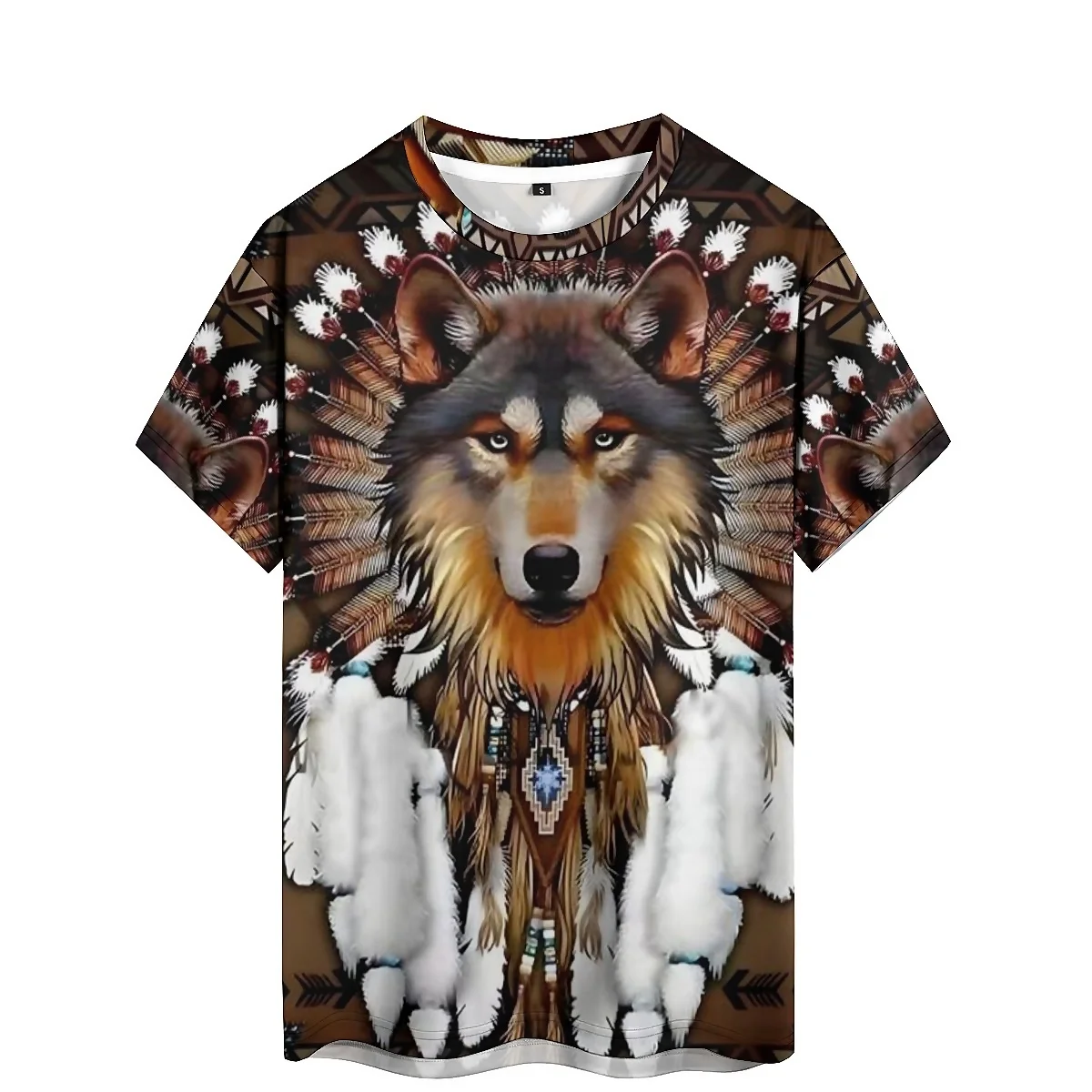 

Summer Sports Illusion Pattern Men's 3D Printed Short-Sleeve T-Shirt - Loose-Fit Men's Top