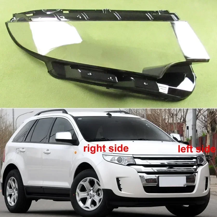 Per Ford Edge 2009 2010 2011 2012 Accessori Auto Faro Copertura Ombra Faro Lente Trasparente Lampada Borsette Maschere Plexiglass