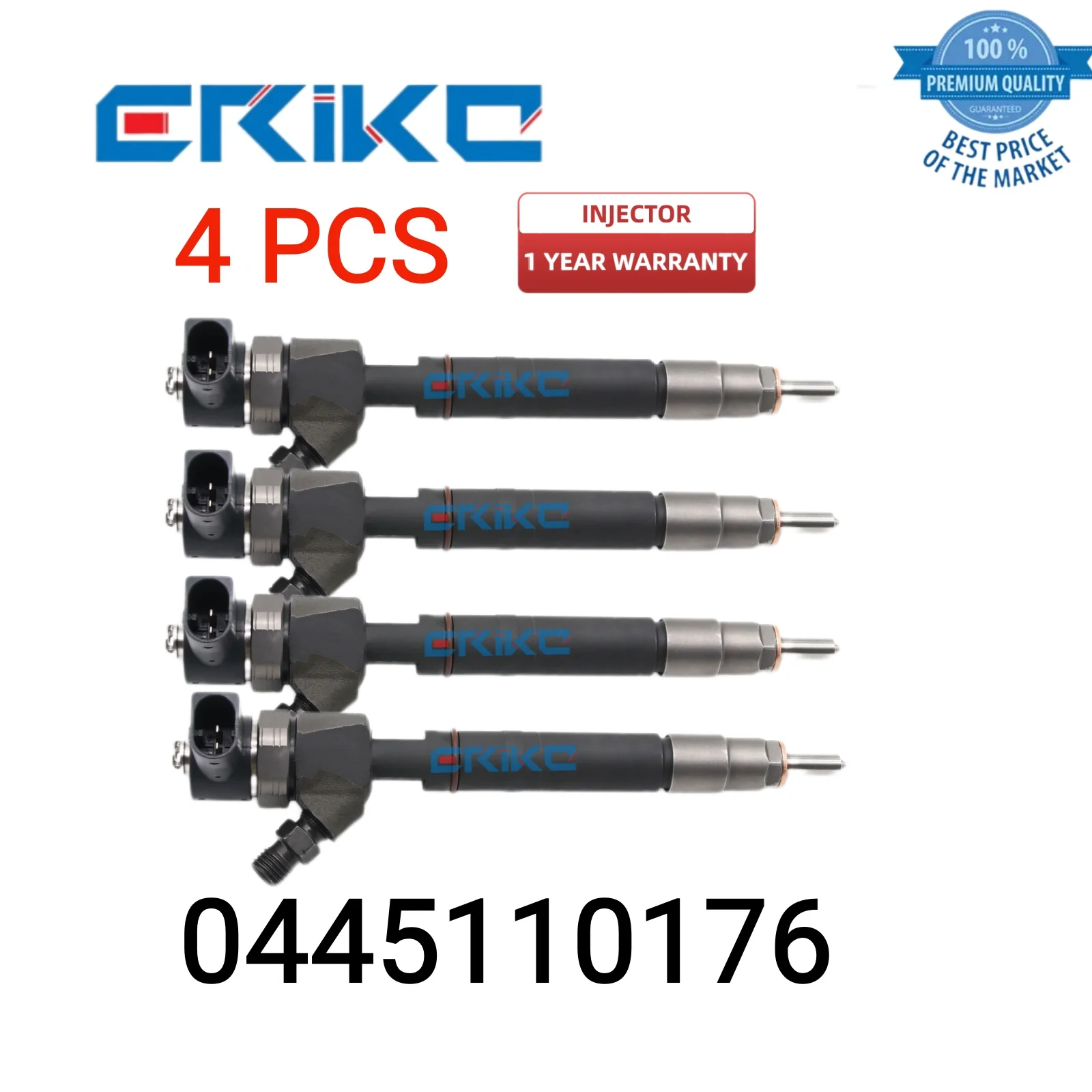 

4 PCS 0445110176 Common Rail Injector 0 445 110 176 Truck Fuel Oil Injector 0445 110 176 0986435135 for MB-PKW