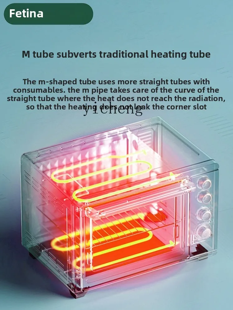 XL electric oven commercial large capacity 120L liters household private room baking automatic multi-function hot blast stove