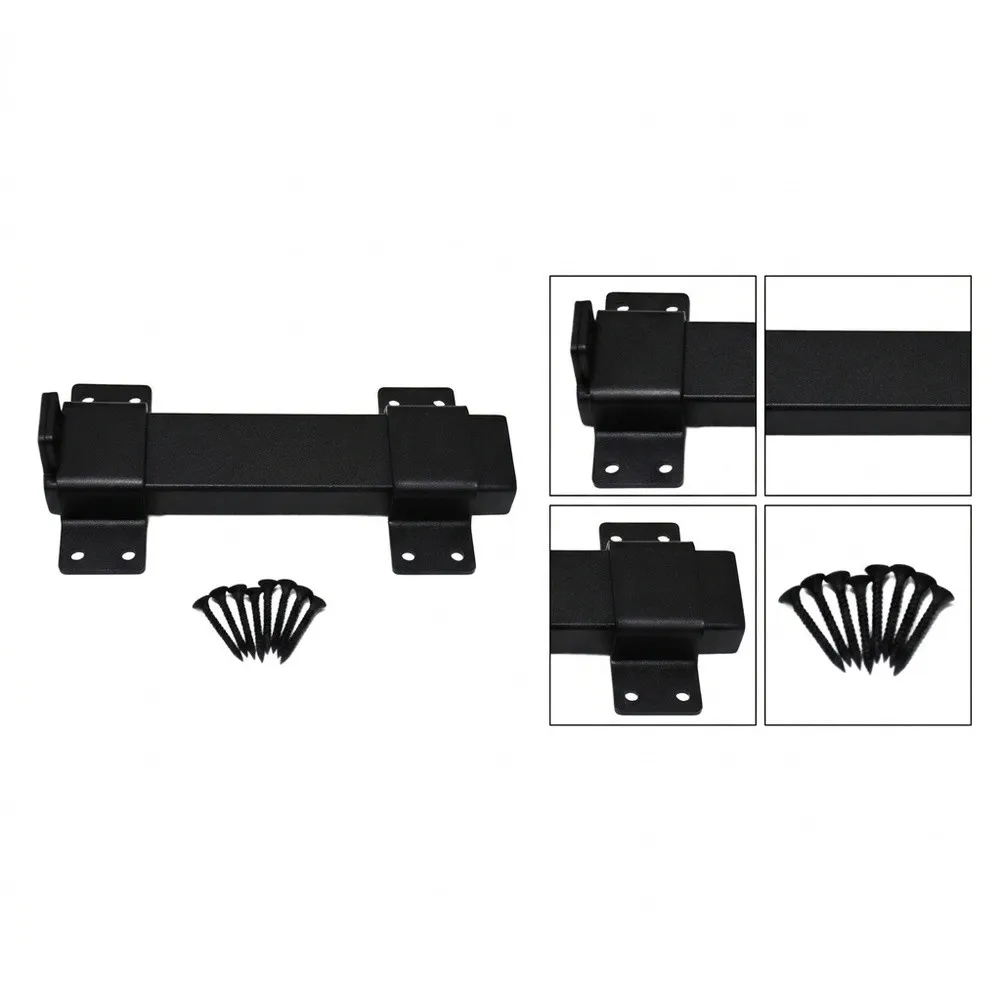 For rugged 7.5 inch Adjustable Sliding Gate Latch for Outdoor For Security Applications with Padlock Compatibility