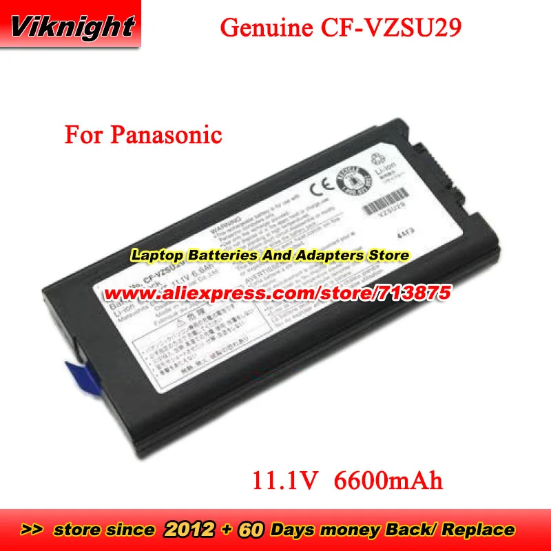 

Genuine CF-VZSU29 Battery CF-VZSU29A CF-VZSU29U CF-VZSU29AU CF-VZSU29R for Panasonic CF-29 CF-Y2 CF-Y2G Toughbook CF-51 CF-52