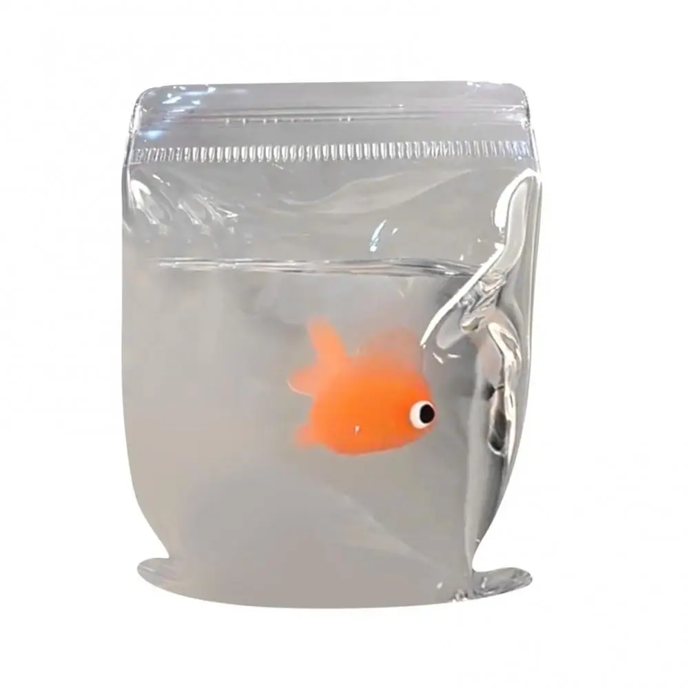 Sac de poisson rouge jouet anti-Stress sac de poisson rouge souple jouet sac de poisson rouge jouet à presser pour soulager l'anxiété Mini pincement pour enfants adolescents adultes doux