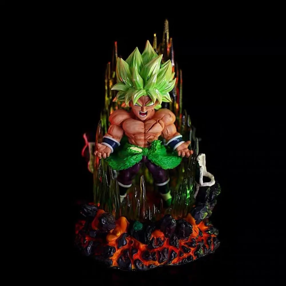 15cm Dragon Ball Z Figure Goku VS Broly Action Figure PVC Collection Model Toys Gifts