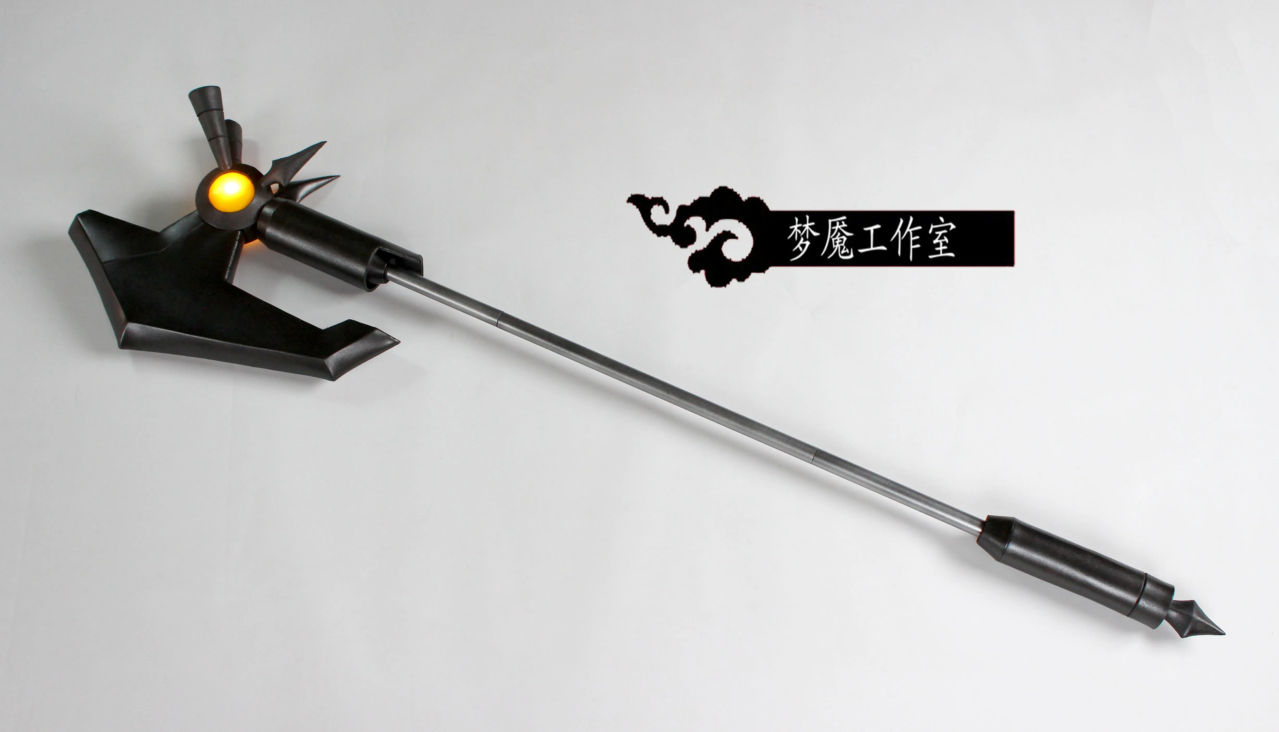 Fate Testarossa Harlaown Axe Magical Girl Lyrical Nanoha  Cosplay Weapon Halloween Carnival Custom Hand Made Prop