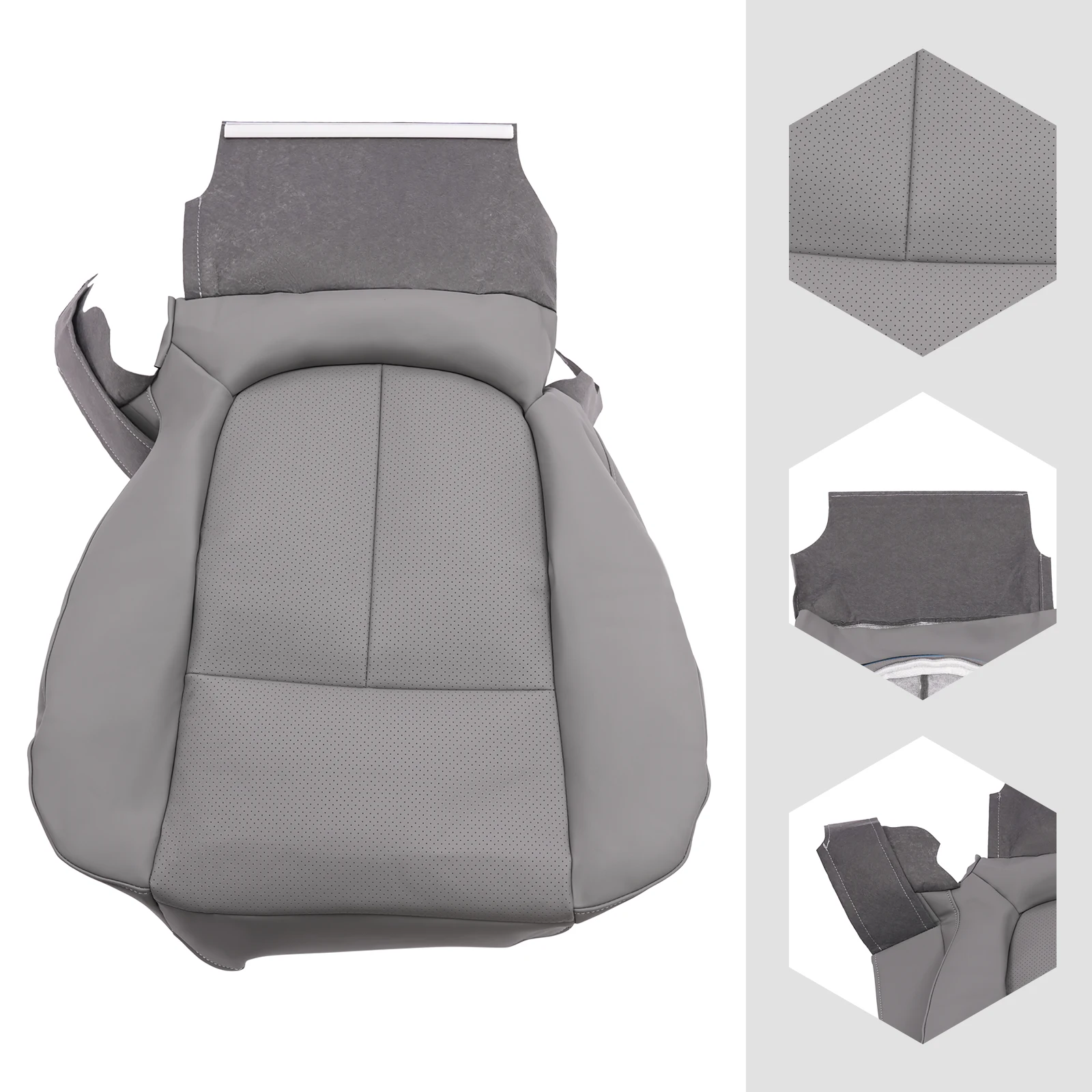 

Seat Covers, For Ford F250 F350 Seat Covers, Grey Car Seat Covers