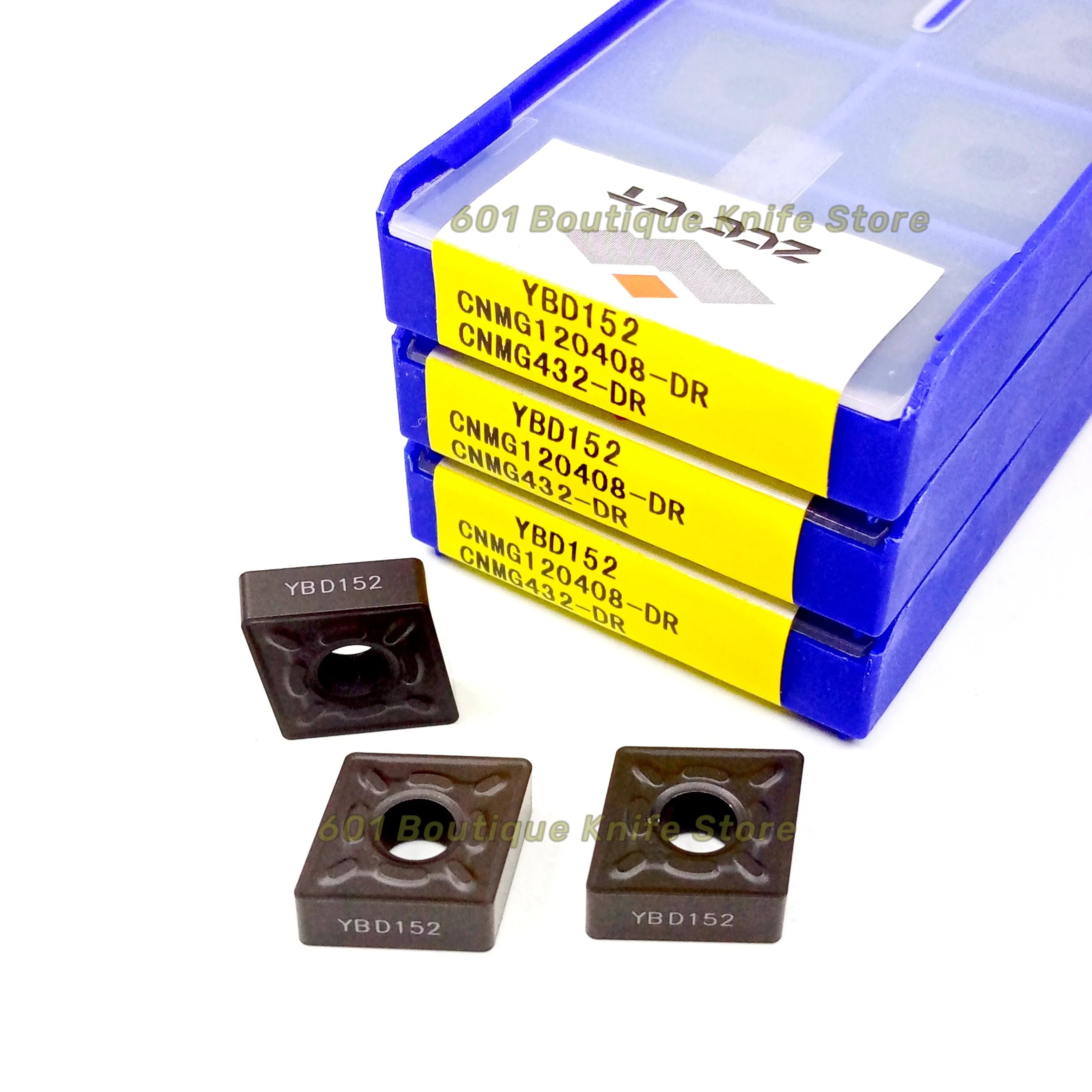 CNMG120408-DR YBD152  ORIGINAL ZCCCT CEMENTED CARBIDE negative turning insert plate chip