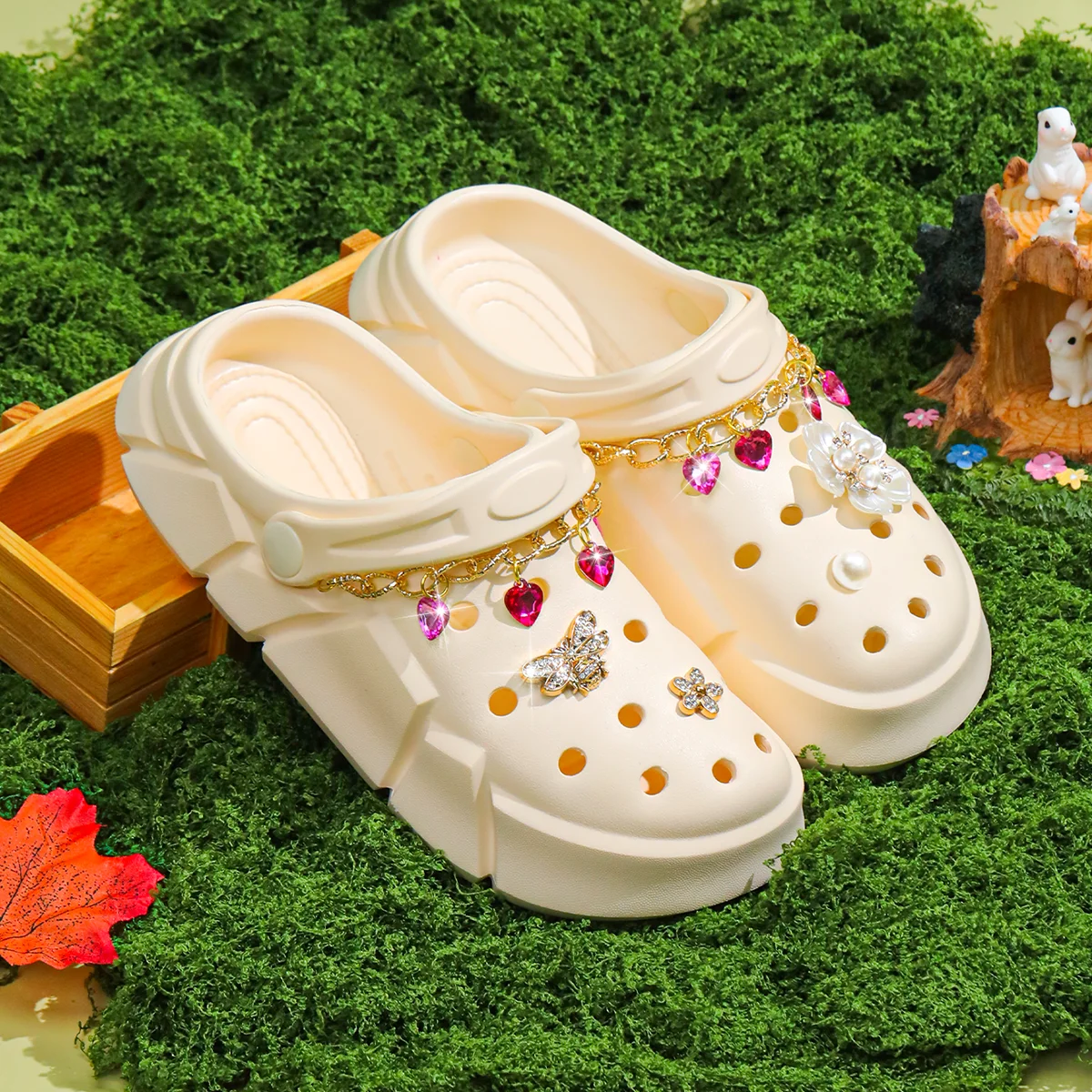 Kids' Clogs Shoes, Boys & Girls Beach Sandals Hole, Soft Anti-Skid Children's Garden Shoes, Summer Breathable Slippers 3057
