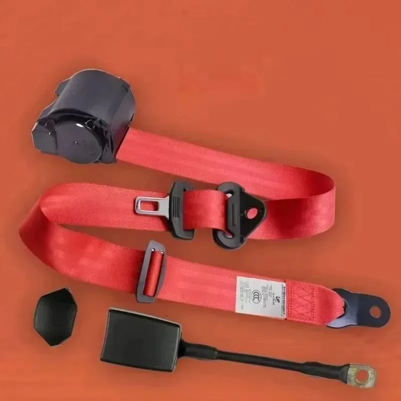 

Hot Car Replacemen Seat Belt Retractable Car 3 Point Auto Safety Belt Driver Safety Belt Passed Emergency Locking Auto Parts