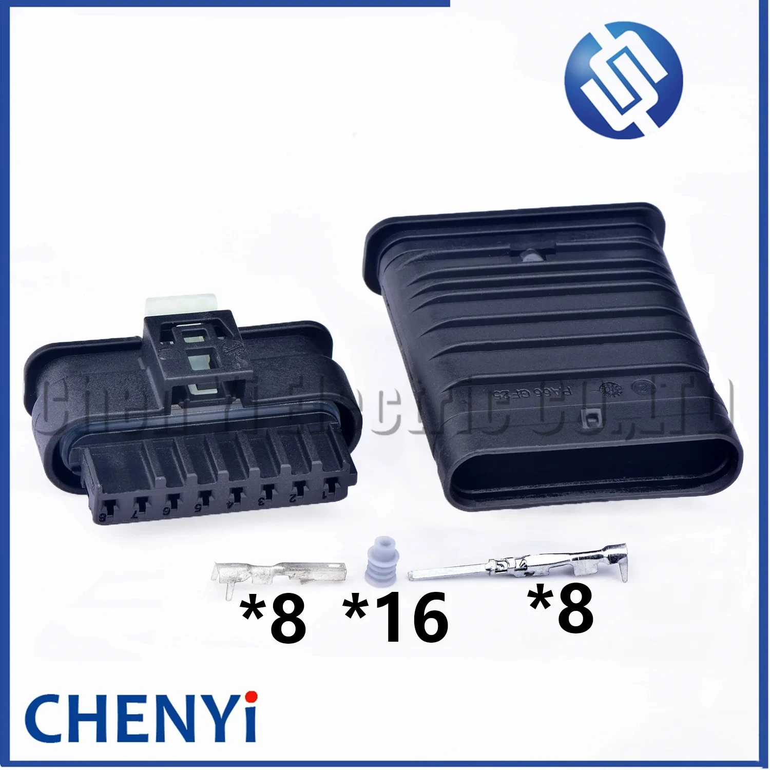 8 Pin Auto waterproof connector female or male Front and rear bumper radar sensor Wire harness Plug 705-365 872-862-521 705-223