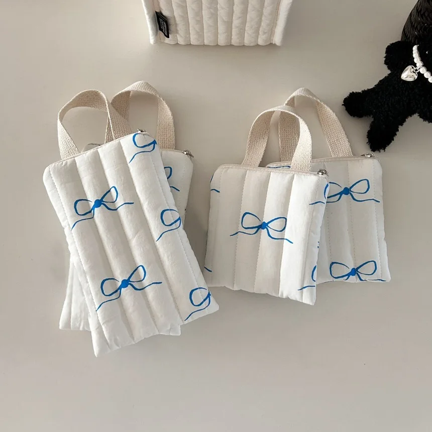 ウェーブポイントハンドバッグ、ライトチェンジ収納バッグ、リップスティックアイシャドウメイクアップバッグ、雑貨仕分けバッグ