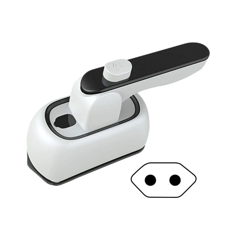 Portable Handheld Garment with Rotatable Ironing Panel Wet Steam