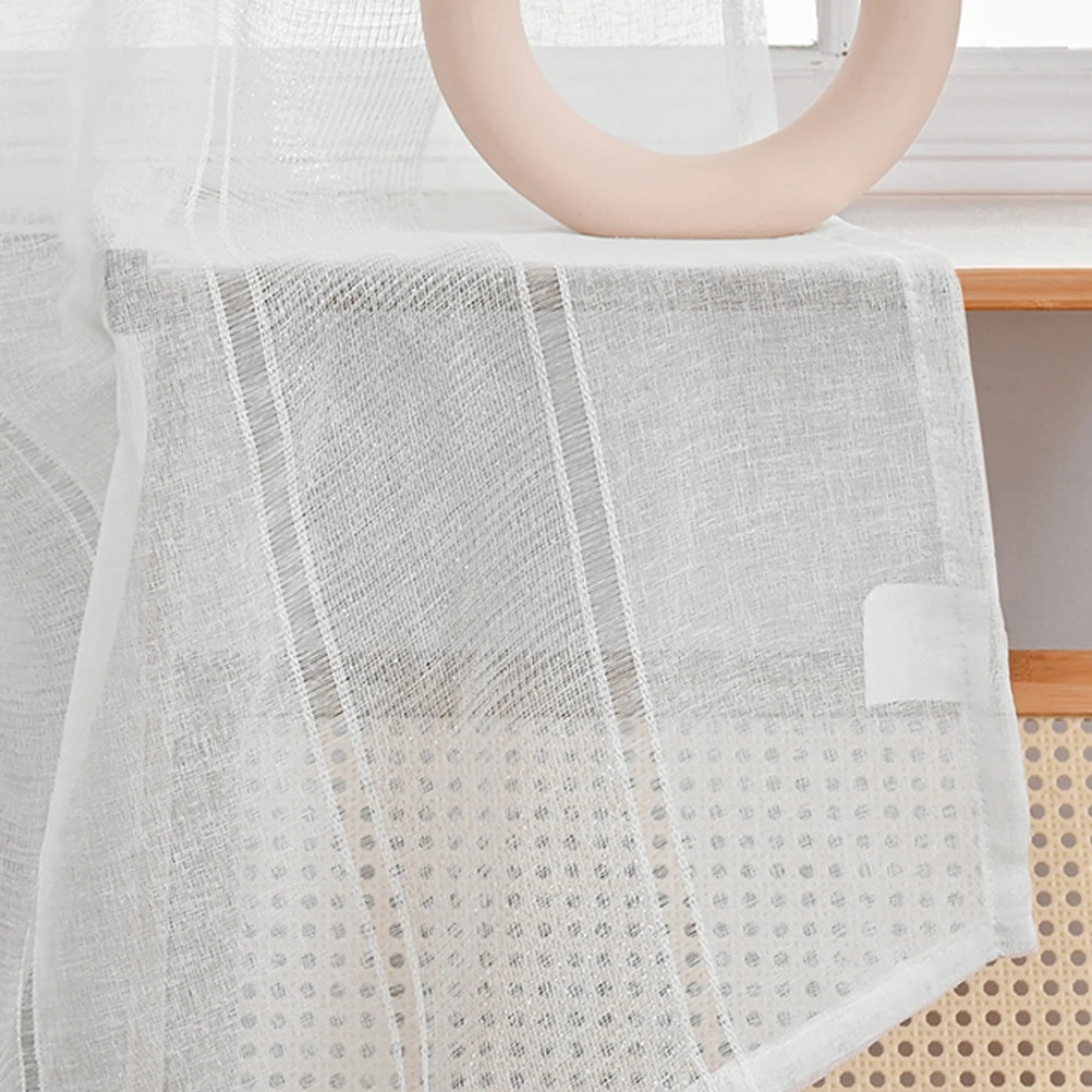 

Ready-Made Curtains For Windows Semi- -Saving Privacy Window Coverings Decorative Room Divider Bedroom