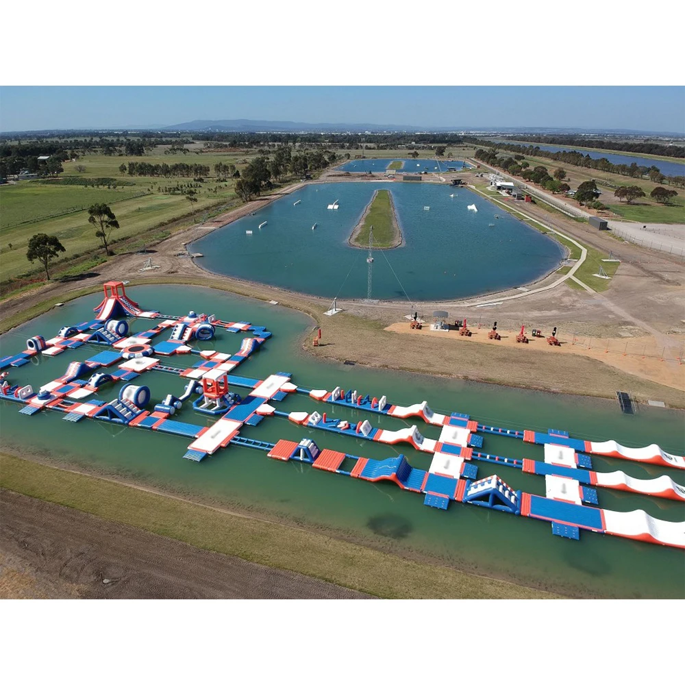 ！@THL Outdoor PVC Inflatable Water Park Equipment with Custom Capacity Custom Color & Logo for Play Games