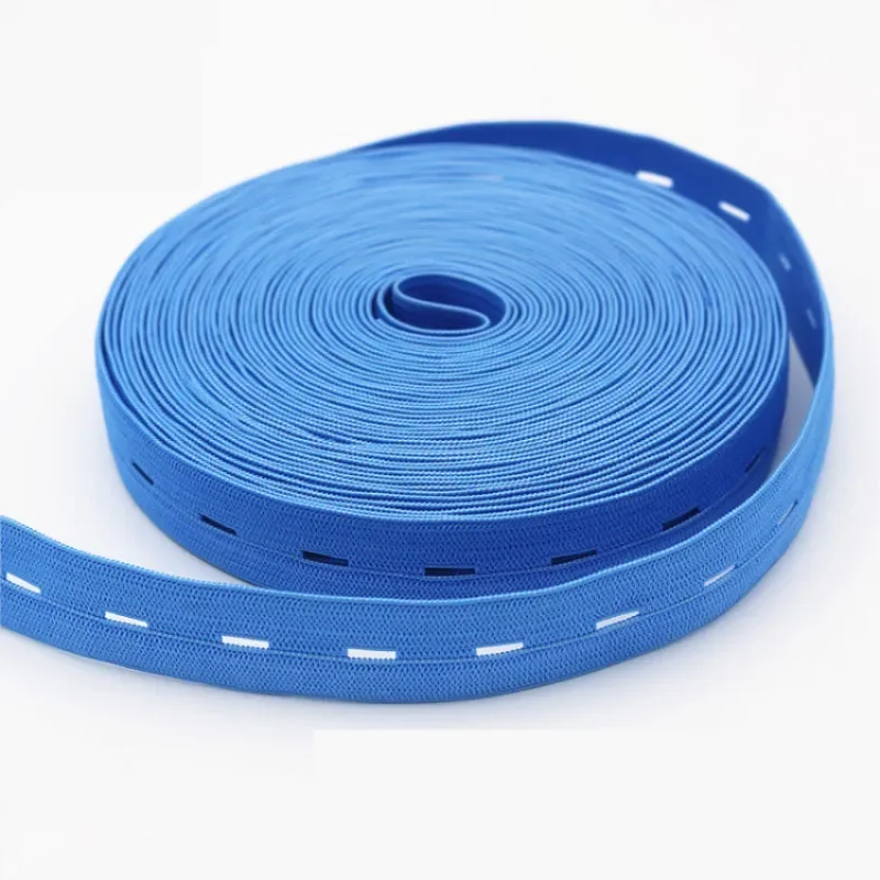 Elastische Bands 20mm Verstelbare Snoep Kleur Knoopsgat Elastische Band voor DIY Naaien Zwangere Vrouwen Kinderen Kleding Accessoire 30 m