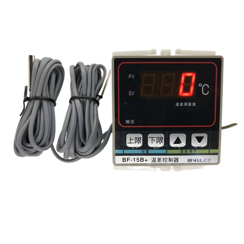 

BESFUL BF-15B + temperature difference controller upper limit lower limit control method LC-15B hot water project