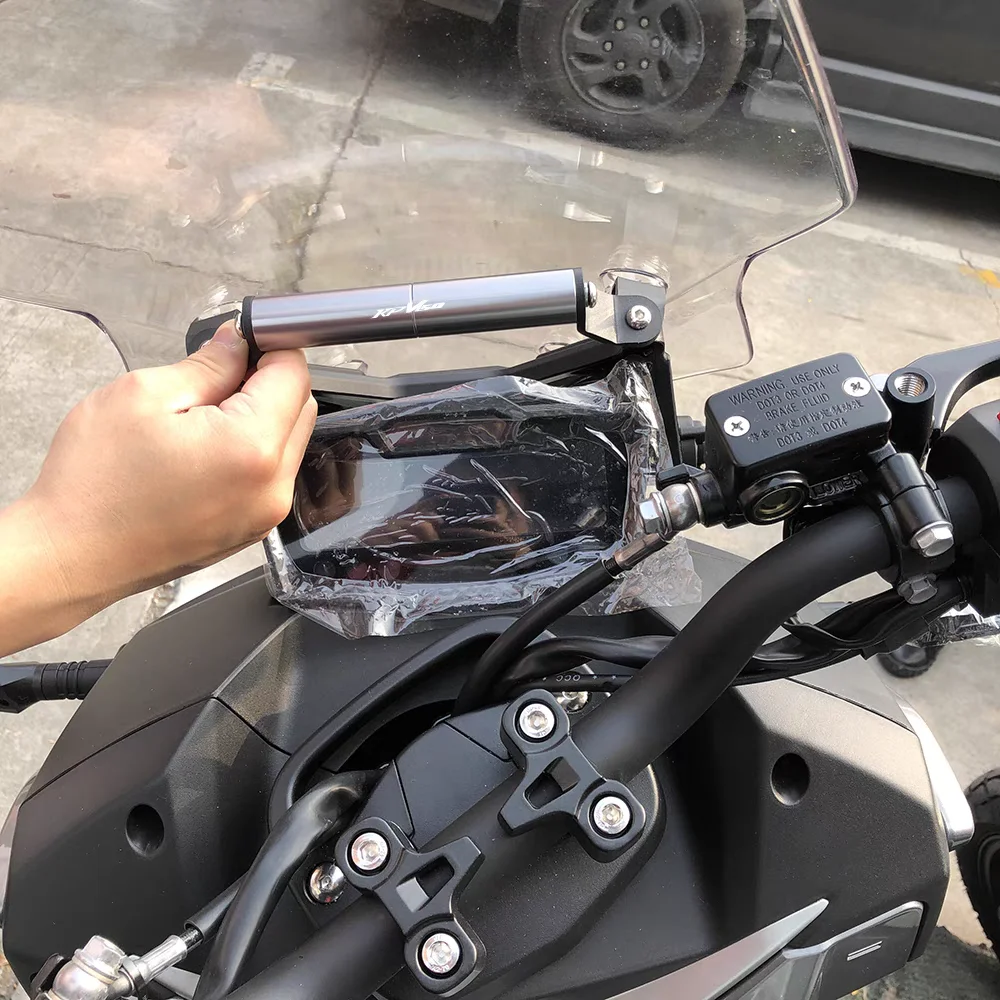 FOR LIFAN KPV150 Modified CNC GPS Mobile Phone Bracket Kpv150 150cc Scooter Navigation Bracket Accessories