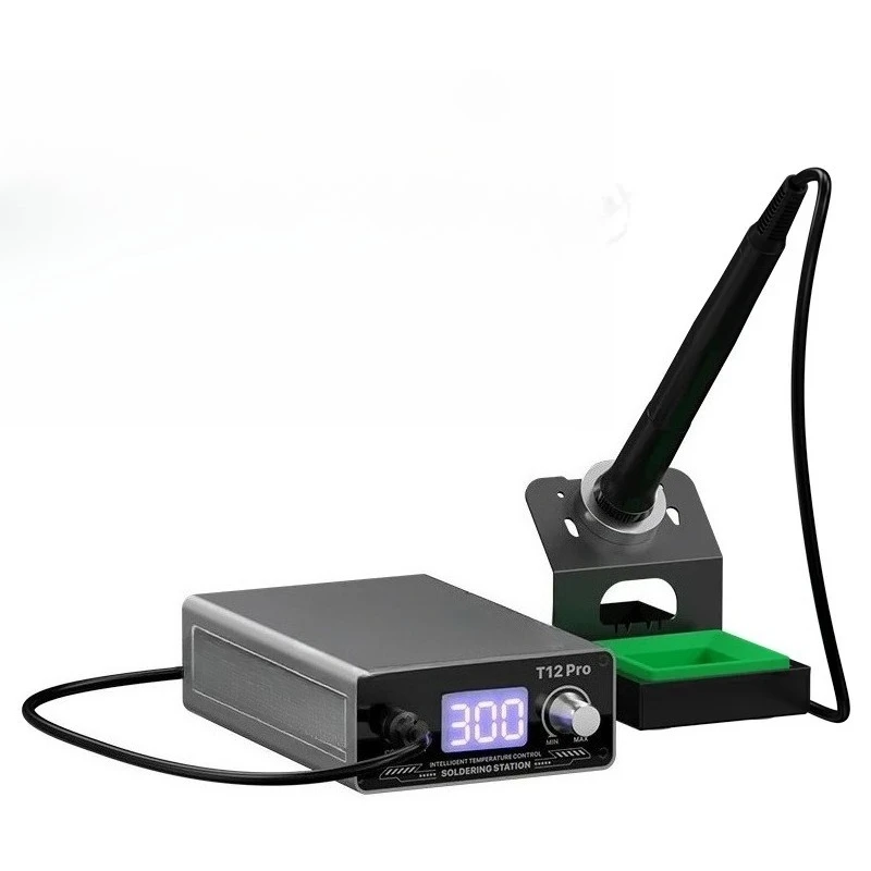 Fast Heating Precise Temperature Control Solder Welding Tools 75W Digital T12 Pro Soldering Iron Station Auto Sensing