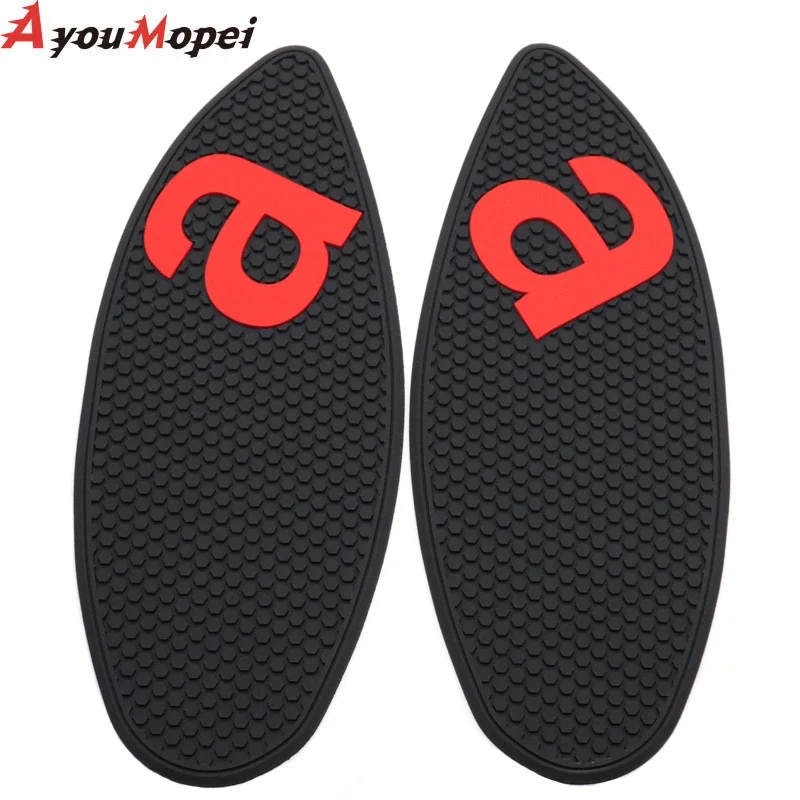 Motorcycle Tankpad anti-slip tank Pad protection stickers SIDE TANK PADS Traction Pad Fit For Aprilia RS 660 RS660 TUONO 660