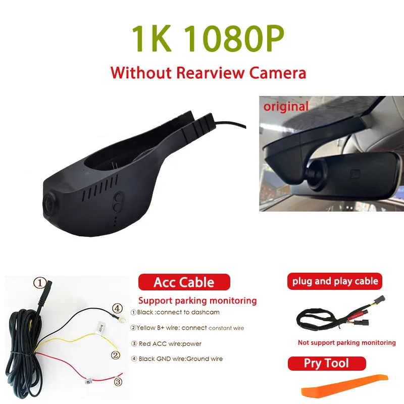 Auto Dashcam Auto Recorder Plug and Play voor Volkswagen VW Golf Sportsvan 7 Polo Passat Eos Bora Touran Tiguan Magotan B8 Jetta