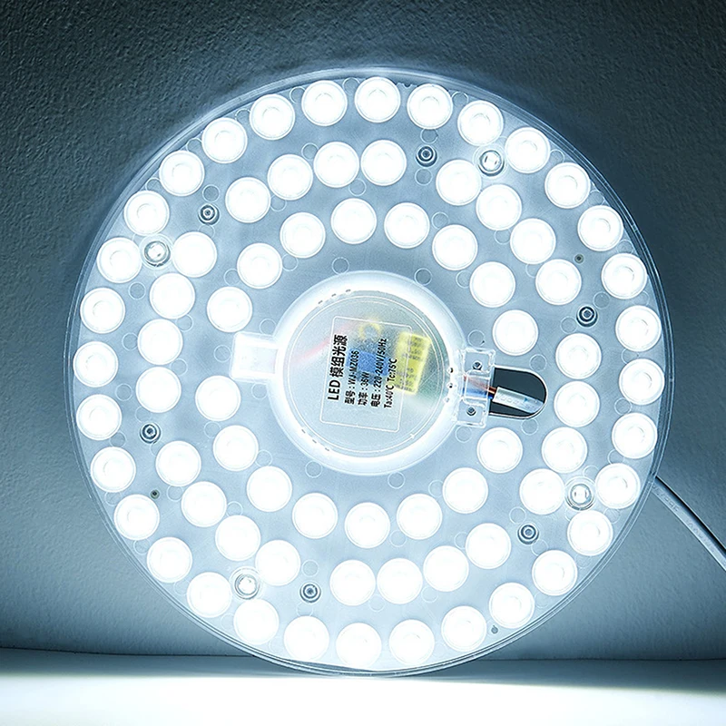 12-36W Energy-saving LED Ring PANEL Circle Light SMD LED Round Ceiling Board Circular Lamp Board AC 220V 230V 240V LED Light