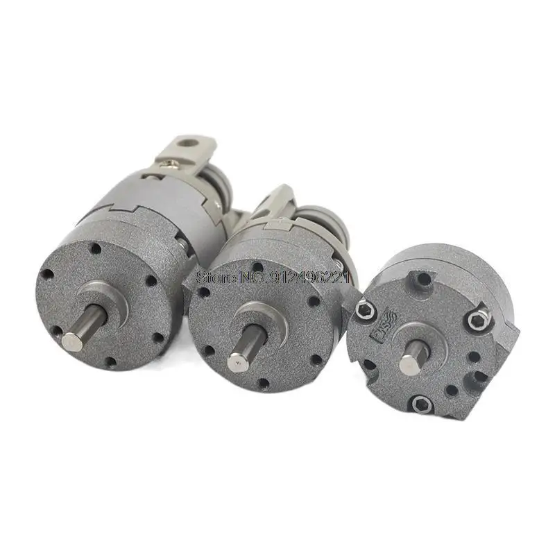 Imagem -03 - Cilindro Rotativo Palheta Tamanho Crb2bw Cdrb2bw 90 180 270 sz Graus de Rotação do Eixo do Ângulo do Atuador Rotativo do ar Cilindro Pneumático